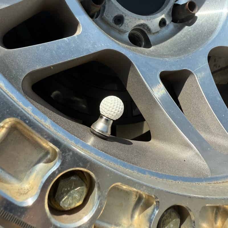 Motorcycle Valve Cover - Tutup Pentil Ban Model Bola Golf