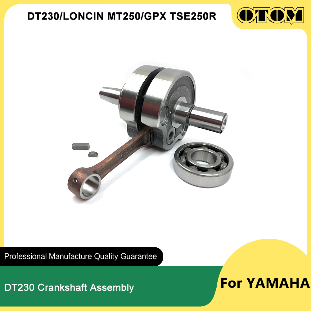 Motorcycle Crankshaft - OTOM DT230 MT250 Rakitan Batang Penghubung