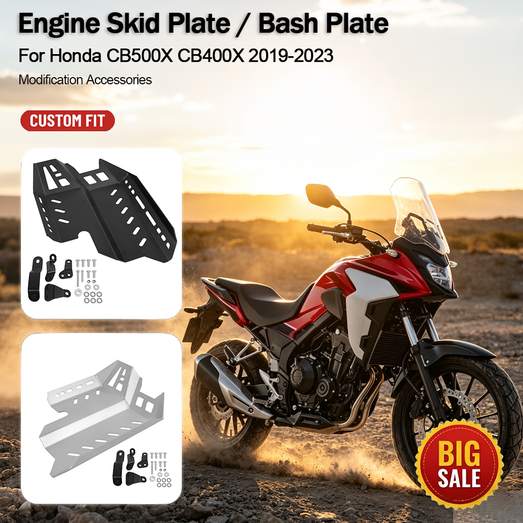 Engine Parts Motorcycle - Pelindung Bawah Mesin Motor Modifikasi Untuk