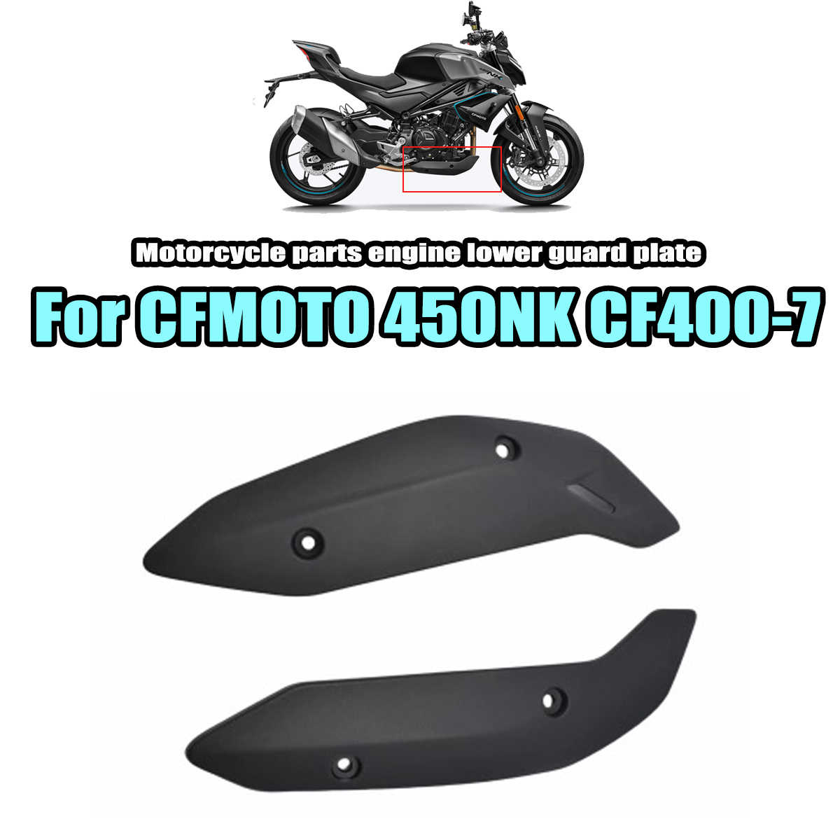 Engine Parts Motorcycle - Cocok untuk CFMOTO 450NK NK450 CF400-7