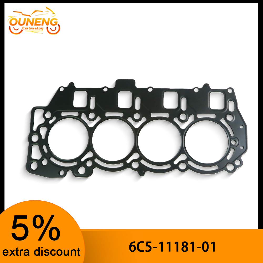 Engine Cylinder Head - Gasket Kepala Silinder 6C5-11181-01 Untuk Yamaha