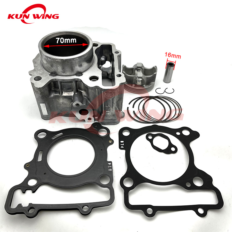 Motorcycle Engine Kit - Kit silinder bor 70MM cincin Piston