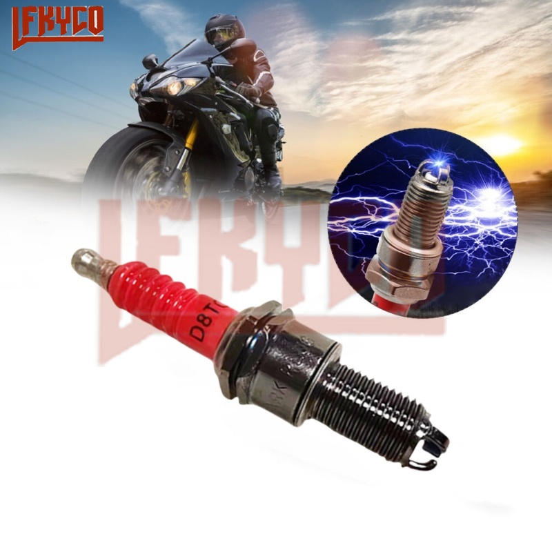 1/2/3/4 buah 3 elektroda D8TC  - Motorcycle Spark Plug ulasan dan harga