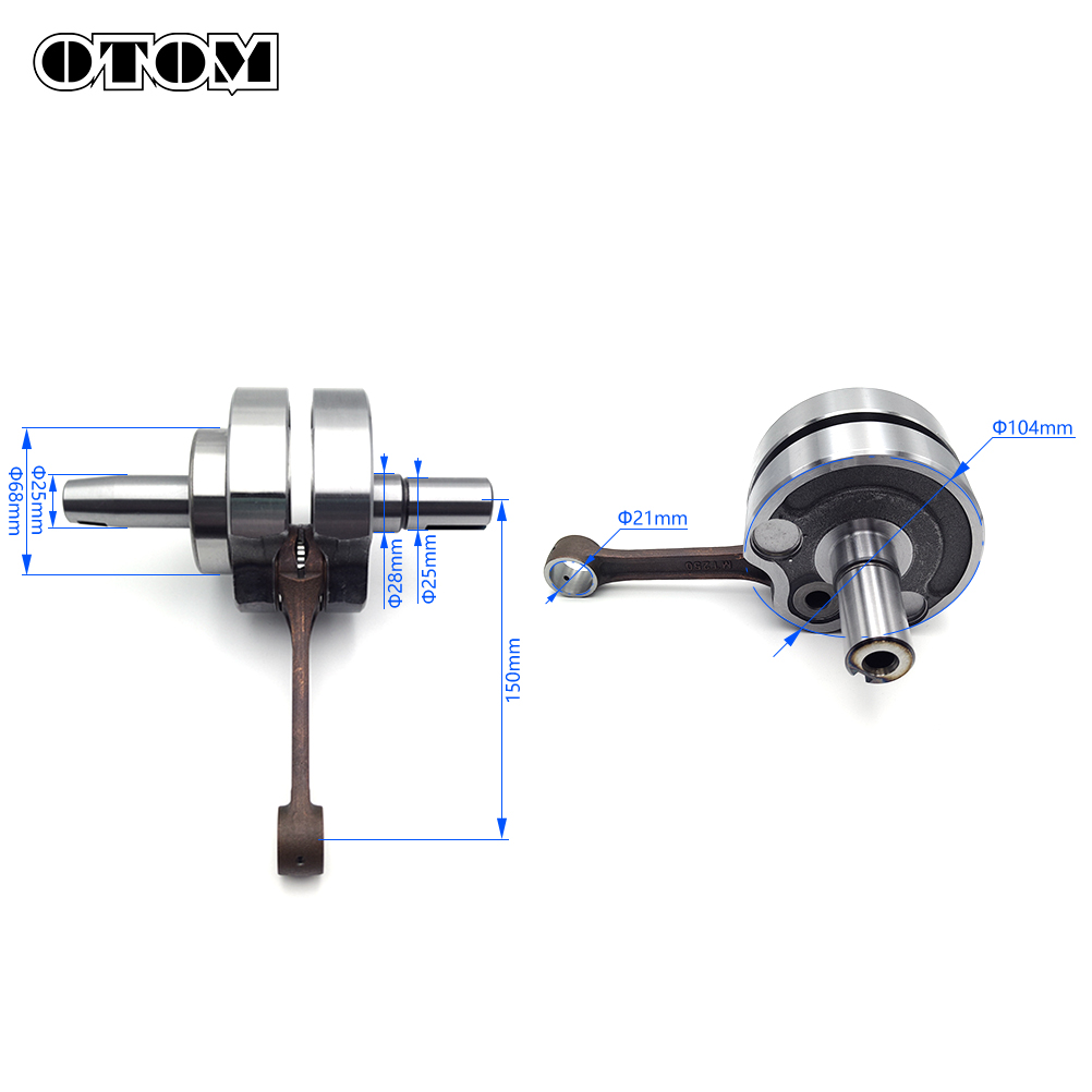 OTOM DT230 MT250 Rakitan Batan - Motorcycle Crankshaft ulasan dan harga