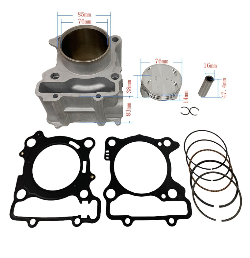 Blok Silinder Big Bore 76mm XM - Motorcycle Cylinder ulasan dan harga