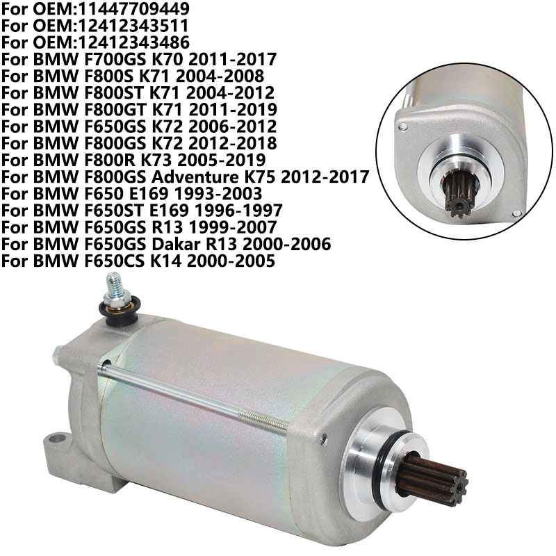 Starter sepeda Motor untuk BMW - Motorcycle Starter Motor ulasan dan harga