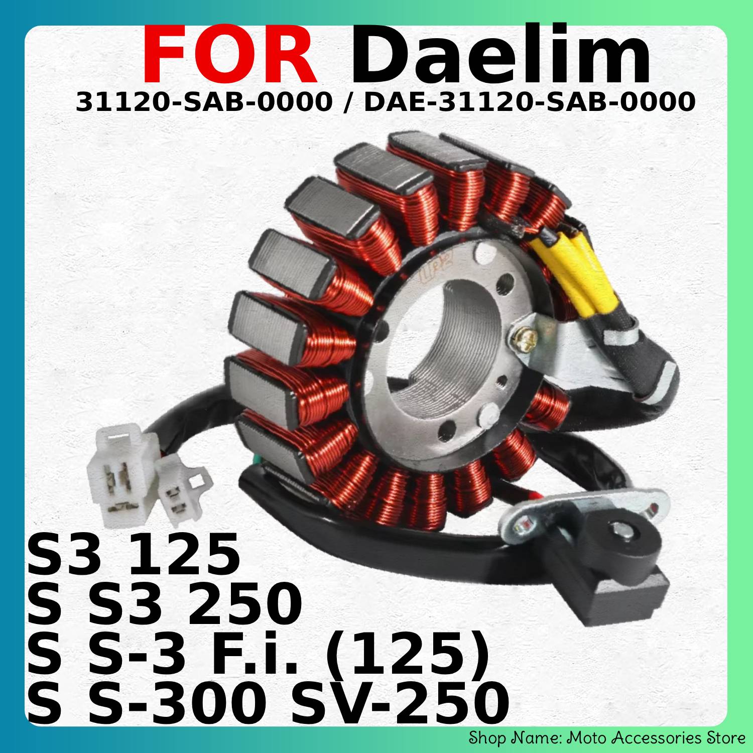 Kumparan Stator Motor, Generat - Motorcycle Stator ulasan dan harga