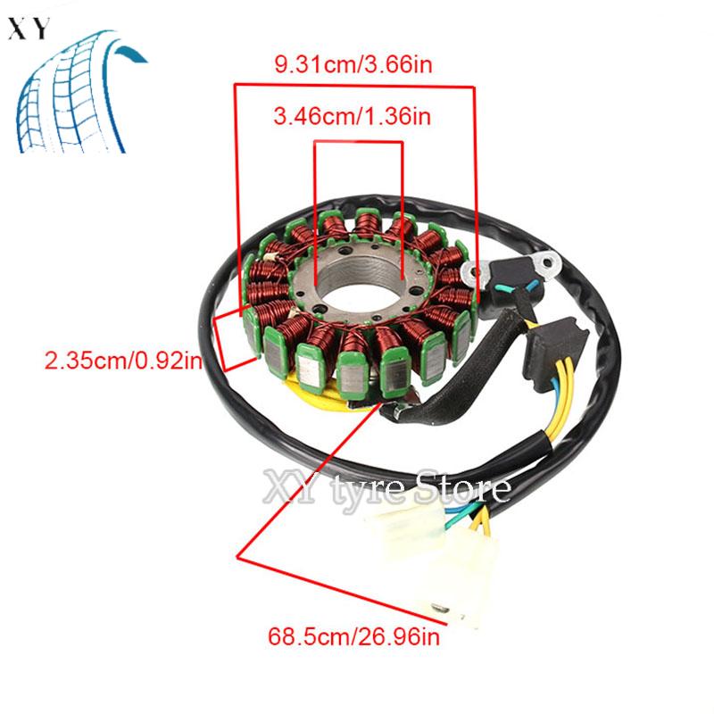 Koil stator sepeda motor gener - Motorcycle Stator ulasan dan harga