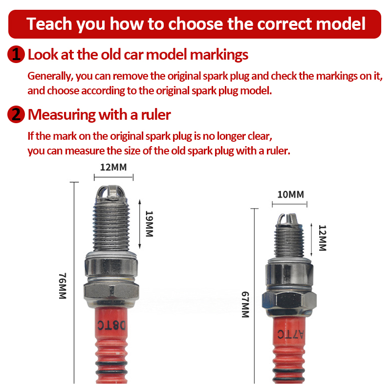 1/2 Buah Busi Balap 3 Elektrod - Motorcycle Spark Plug ulasan dan harga