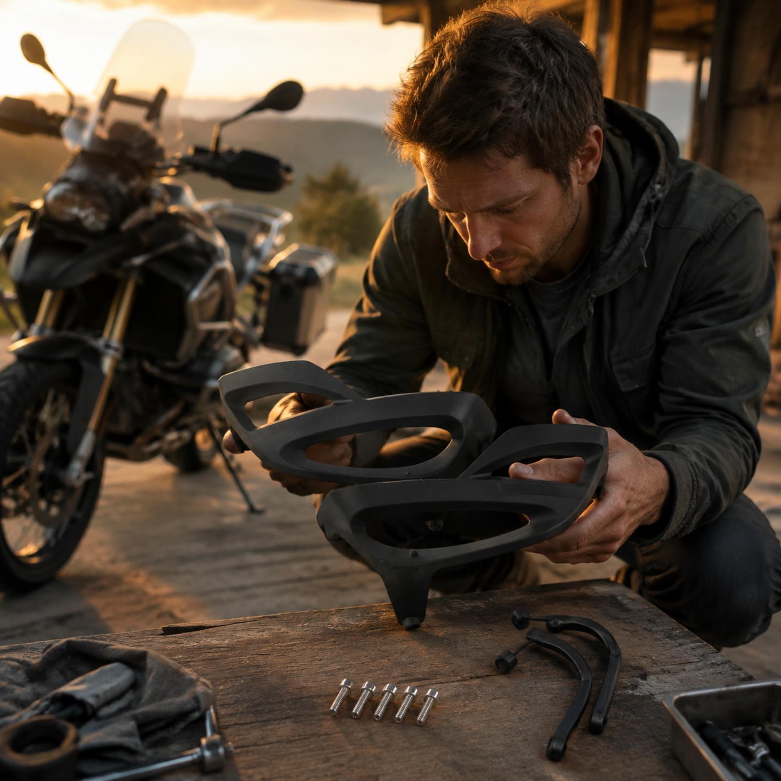 Pelindung Mesin Motor yang Tah - Motorcycle Cylinder ulasan dan harga